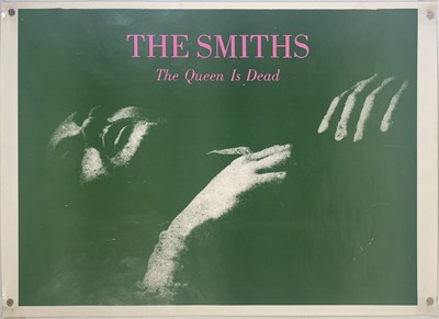 Lot 214 - THE SMITHS - ORIGINAL QUEEN IS DEAD POSTER.