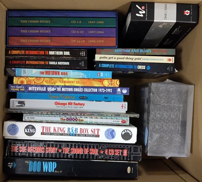 Lot 127 - SOUL AND BLUES CD BOX SET COLLECTION