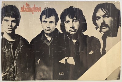 Lot 219 - PUNK INTEREST - THE STRANGLERS - ORIGINAL 1979 UA PROMO POSTER.