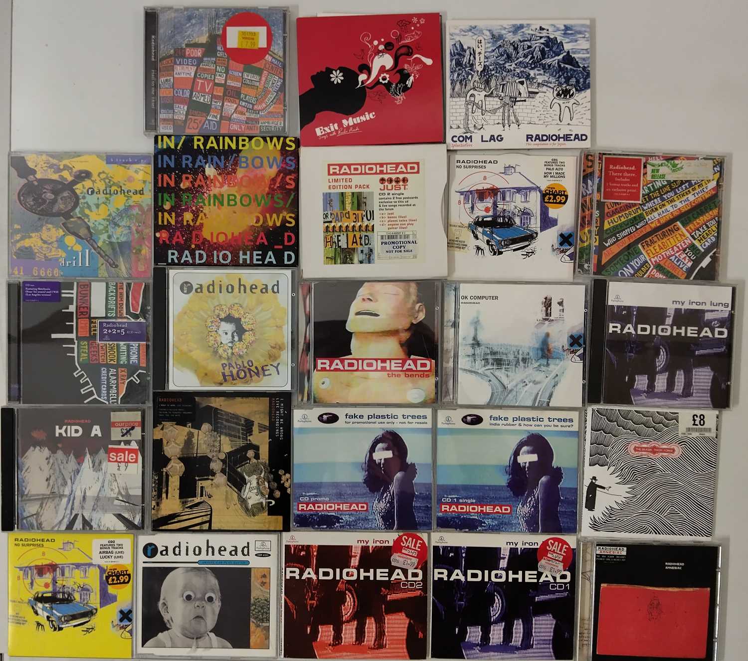 Lot 132 - RADIOHEAD CD COLLECTION