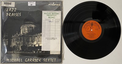 Lot 35 - MICHAEL GARRICK SEXTET - JAZZ PRAISES LP (AIRBORNE NBP 0021)