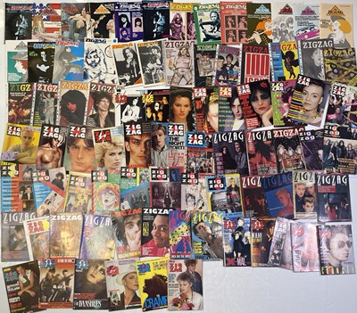 Lot 123 - ZIGZAG MAGAZINE COLLECTION - 80+ ISSUES.