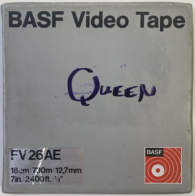 Lot 423 - QUEEN - TOP OF THE POPS LOST VIDEO TAPE REEL - SEVEN SEAS OF RHYE.