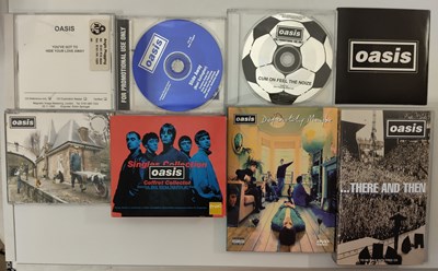 Lot 147 - OASIS CD, CD PROMO, VHS AND DVD PACK