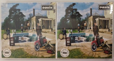 Lot 150 - OASIS - BE HERE NOW CD BOX SET AND VINYL BOX SET
