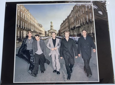 Lot 523 - BOYZONE ORIGINAL TRANSPARENCIES AND PRINTS.