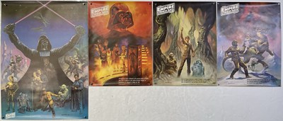 Lot 99 - STAR WARS - 1980 COCA COLA POSTER SET.
