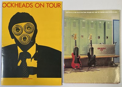 Lot 224 - BARNEY BUBBLES - FOLD OUT POSTERS FOR IAN DURY / ELVIS COSTELLO.