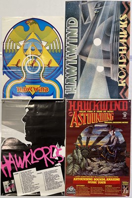 Lot 229 - HAWKWIND POSTER COLLECTION.