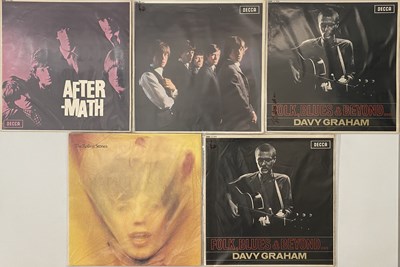 Lot 605 - DAVY GRAHAM/ THE ROLLING STONES - LP PACK