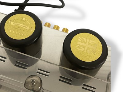 Lot 2 - BLUE AURA V40 SE BLACKLINE BLUETOOTH TUBE AMPLIFIER.