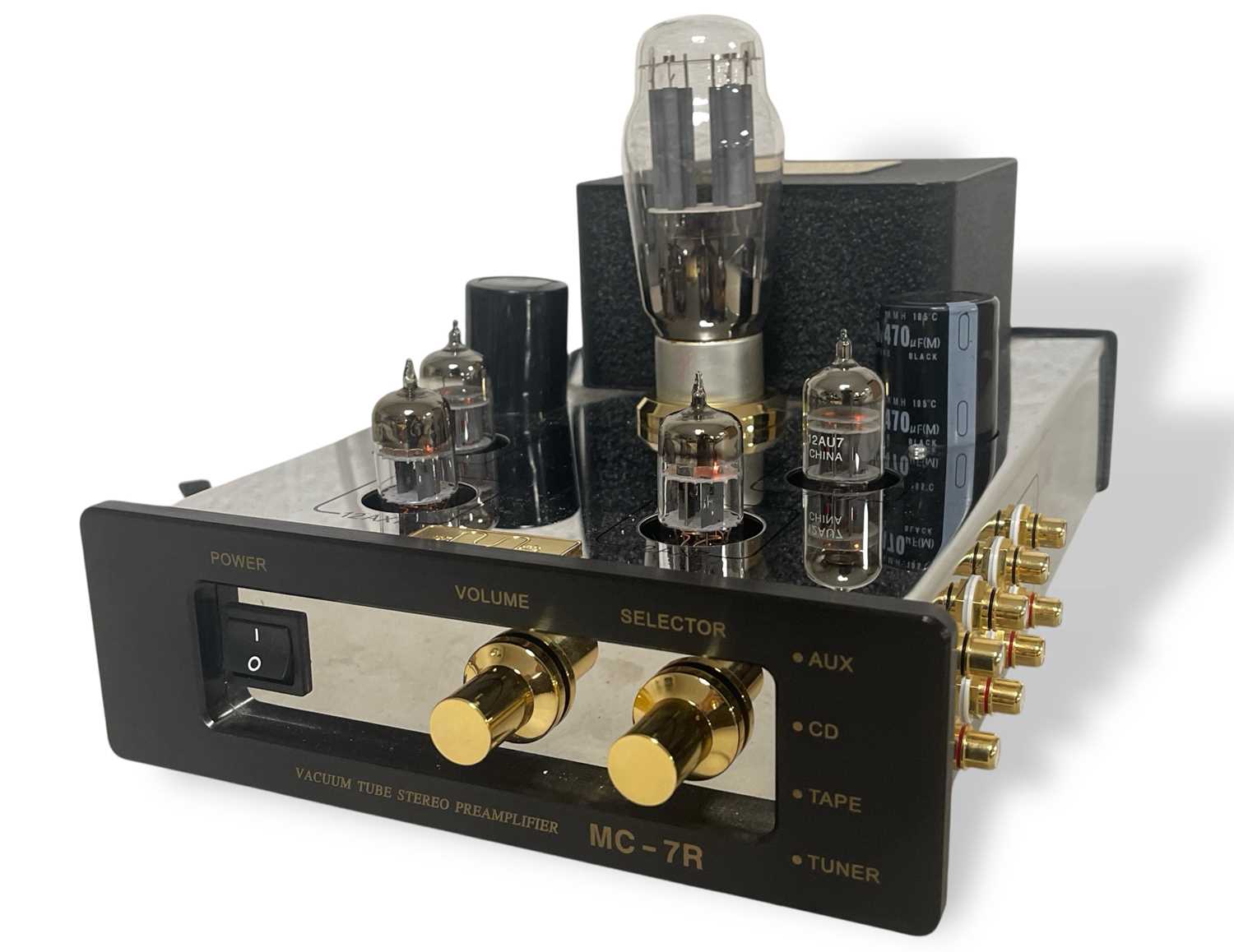 Lot 3 - MEIXING MINGDA MC-7R VACUUM VALVE TUBE STEREO PRE-AMPLIFIER.