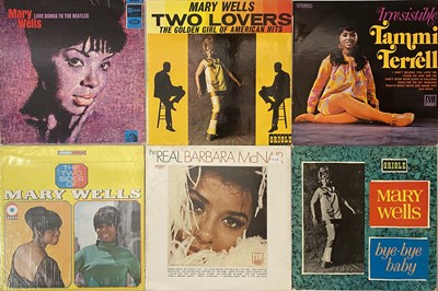 Lot 614 - MOTOWN AND RELATED - FEMALE LP PACK