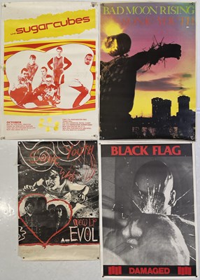 Lot 231 - 1990S ALT/INDIE POSTERS INC SONIC YOUTH.