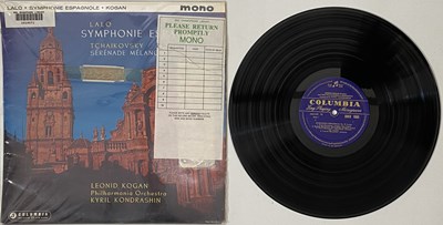 Lot 96 - LEONID KOGAN - SYMPHONIE ESPAGNOLE LP (33CX 1683)