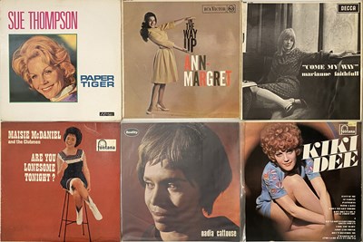 Lot 616 - UK 60s FEMALE - POP/ ROCK/ FOLK LP COLLECTION