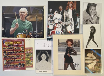 Lot 310 - ROCK AND POP LEGENDS - SIGNED MEMORABILIA