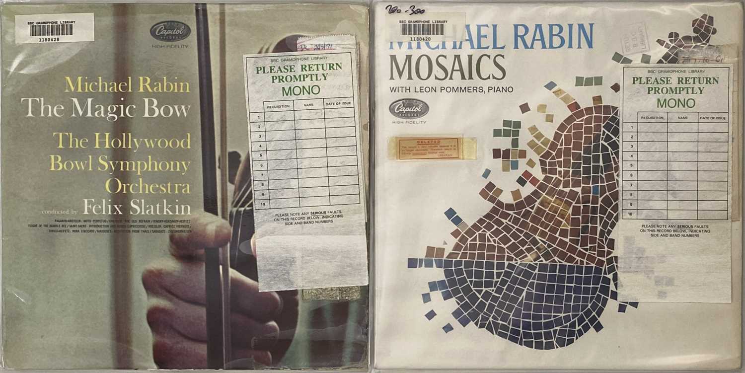 Lot 103 - MICHAEL RABIN - LP RARITIES PACK