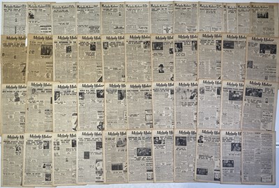 Lot 132 - MELODY MAKER MAGAZINE COLLECTION 1944 TO 1950