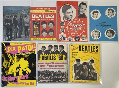Lot 88 - 1960S CONCERT PROGRAMMES AND MEMORABILIA INC ROLLING STONES.