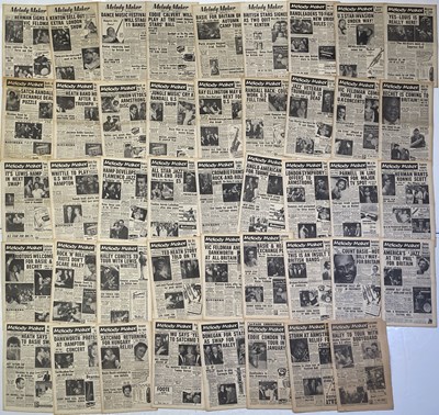 Lot 134 - MELODY MAKER MAGAZINE 1956-1959 COLLECTION