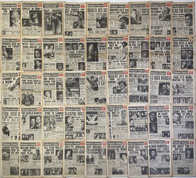 Lot 135 - MELODY MAKER MAGAZINE 1960 TO 1962 COLLECTION