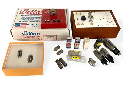 Lot 12 - PREAMPS AND VACUUM TUBES.