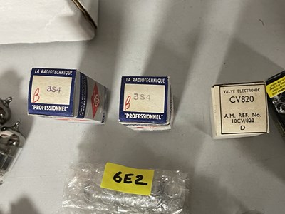 Lot 12 - PREAMPS AND VACUUM TUBES.