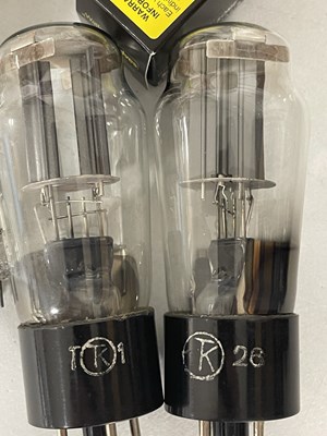 Lot 12 - PREAMPS AND VACUUM TUBES.