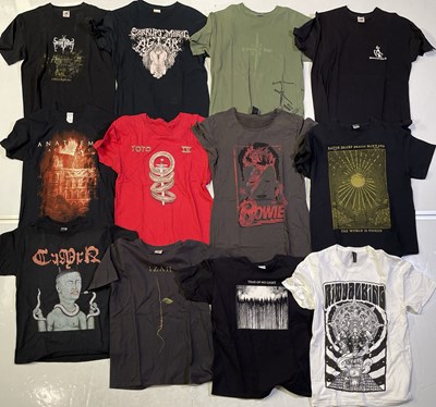 Lot 160 - HEAVY METAL AND RELATED T-SHIRT COLLECTION