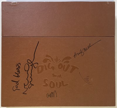 Lot 492 - OASIS - SIGNED COPY OF THE 'DIG OUT YOUR SOUL' BOXSET.