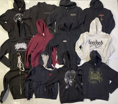 Lot 171 - HEAVY METAL AND RELATED HOODIE COLLECTION