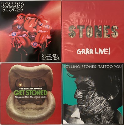 Lot 636 - THE ROLLING STONES AND RELATED SOLO LP COLLECTION (INC BOX SET)