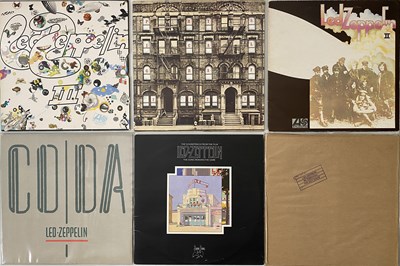 Lot 638 - LED ZEPPELIN/ PINK FLOYD - LP PACK