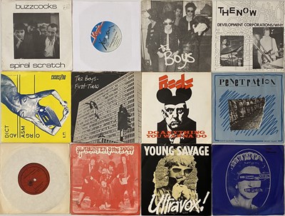 Lot 650 - PUNK 7" COLLECTION (1976-1977)