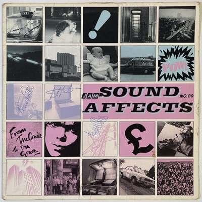 Lot 478 - THE JAM - SIGNED COPY OF SOUND AFFECTS.