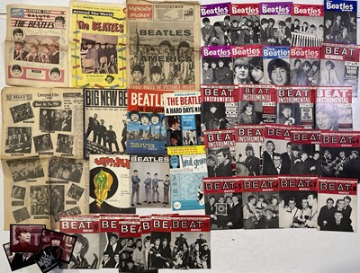 Lot 180 - THE BEATLES - SELECTION OF ORIGINAL MAGAZINES INC VERY CLEAN MONTHLY BOOK #1.
