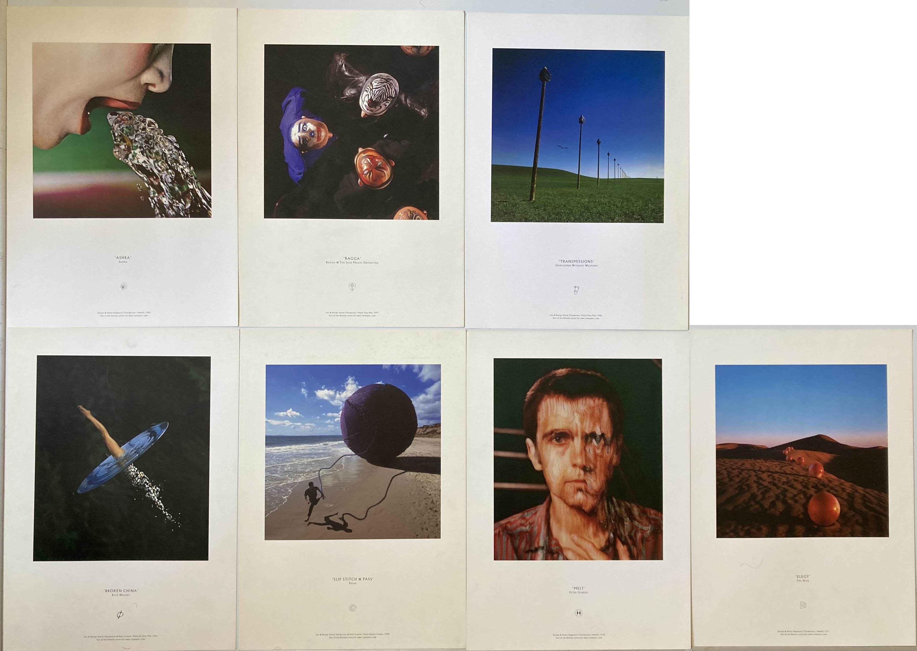 Lot 531 - STORM THORGERSON PRINTS.