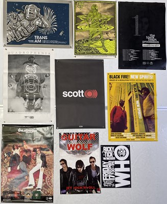 Lot 270 - PO32 - MIXED MUSIC POSTER COLLECTION