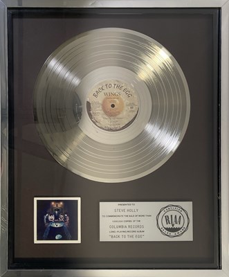 Lot 277 - THE BEATLES - WINGS BACK TO THE EGG AWARD.