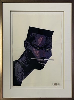 Lot 235 - GRACE JONES - LIMITED EDITION FRAMED SCREENPRINT.