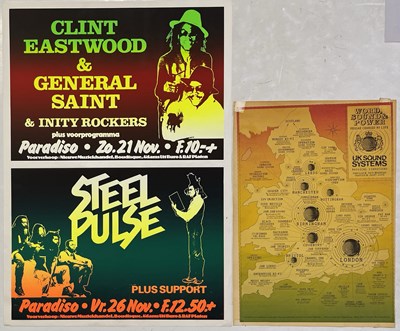 Lot 239 - REGGAE POSTER COLLECTION INC PARADISO AMSTERDAM.