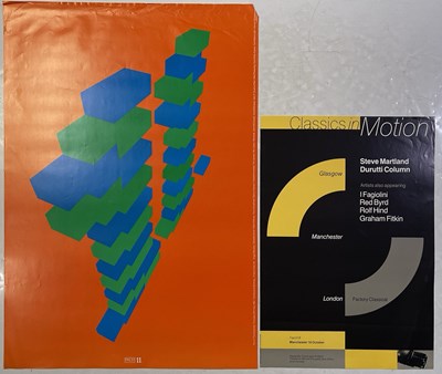 Lot 461 - THE HACIENDA - 11TH BIRTHDAY POSTER.