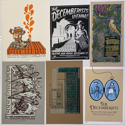 Lot 248 - DECEMBERISTS - LIMITED EDITION POSTER COLLECTION.