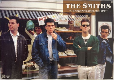Lot 219 - THE SMITHS - ORIGINAL 1987 JAPANESE PROMOTIONAL POSTER.