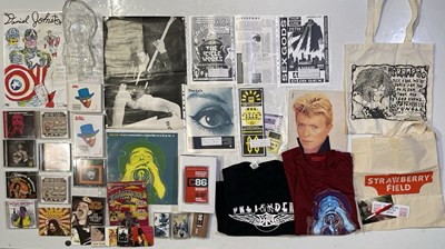 Lot 100 - MIXED MUSIC MEMORABILIA INCLUDING PAINTED BALALAIKA