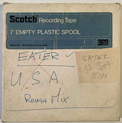 Lot 546 - EATER - THINKING OF THE USA - DAVE GOODMAN ROUGH MIX 1977 REEL TAPE