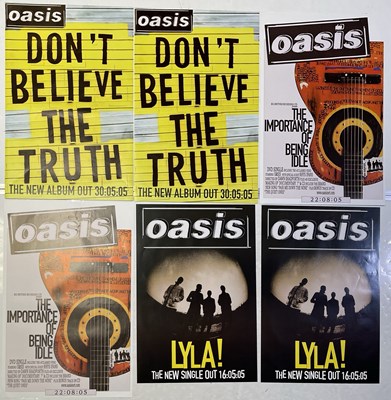 Lot 505 - OASIS PROMOTIONAL POSTERS.