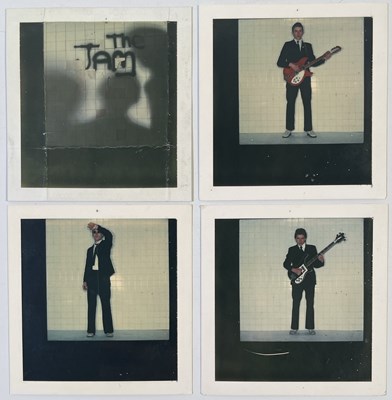 Lot 480 - THE JAM - IN THE CITY - POLAROID PHOTOS 1977