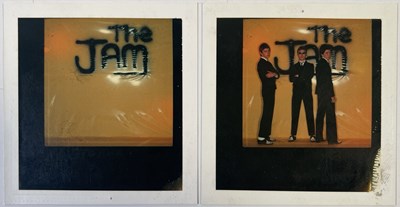 Lot 482 - THE JAM - ALL AROUND THE WORLD - POLAROID PHOTOS 1977